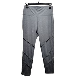 Cascade Sport Performance Gray Leggings Size Medium